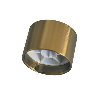 Golden Color Metal Potentiometer Knobs For Potentiometer Shaft Type Knurled Or D Type