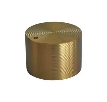 Golden Color Metal Potentiometer Knobs For Potentiometer Shaft Type Knurled Or D Type