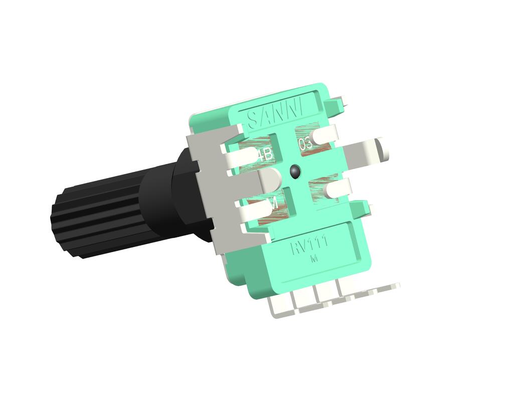 Through Hole DIP Mount Rotary Potentiometer Featuring Plastic Shaft Material and Operating Temperature Range 25C 85C for Performance